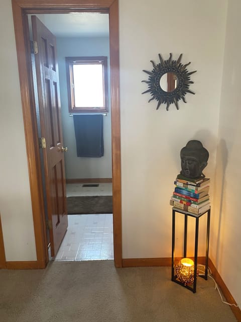  entrance to shared second floor bathroom