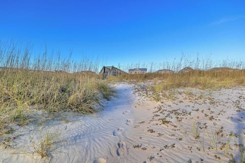 On the beach