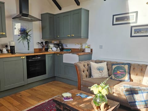 Furniture, Interior Design, Flooring, Wood, Countertop, Kitchen, Cabinetry, Floor, Kitchen Appliance, Ceiling