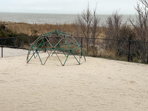 On the beach