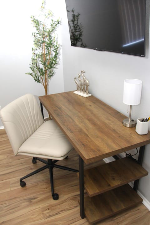 Workspace in Main Bedroom - Sunset Villa