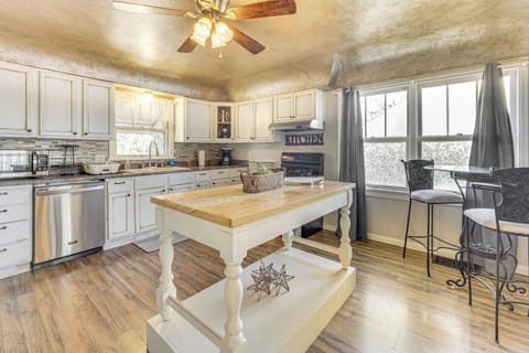 Kitchen | Main Level | Drip Coffee Maker | Blender | Cooking Basics