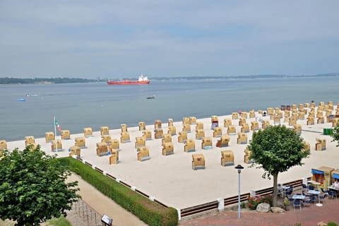 On the beach