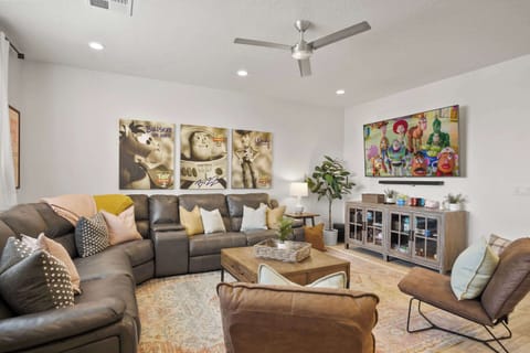 Head off to infinity and beyond in the 2nd floor lounge/game area