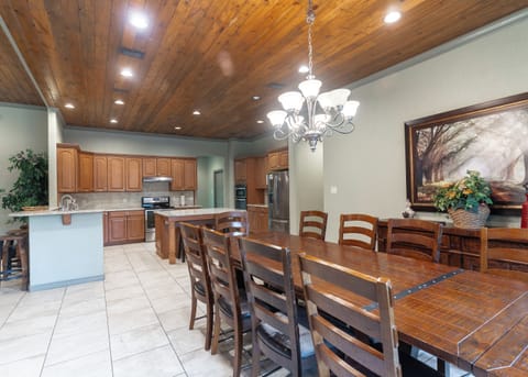 Kitchen view from dining area