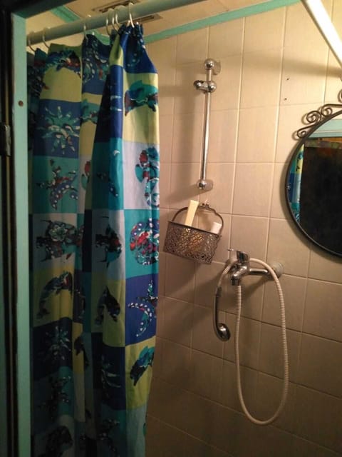 Shower, towels