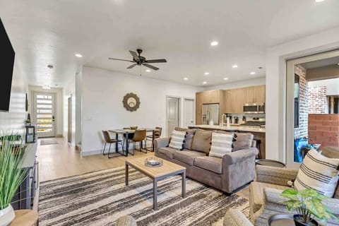 Open floor plan on main level