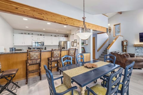 Dining table with seating for 6