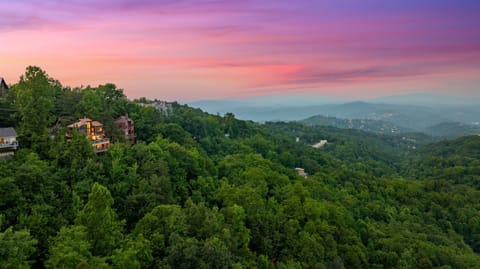 Absolutely stunning views from your private cabin at high up in the mountains