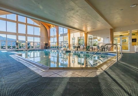 Indoor pool, a heated pool