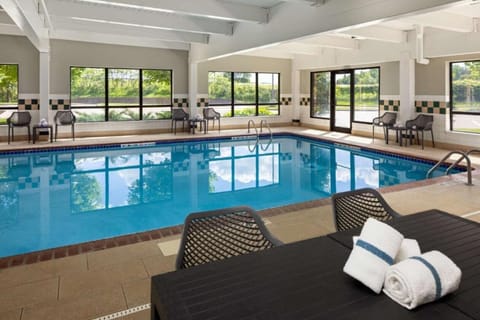 Indoor pool, a heated pool