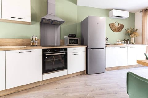 Cuisine entièrement équipée dans les moindres détails