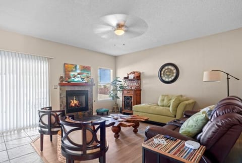 Living Room (Sofa Bed) /Centre Table and chair/fireplace