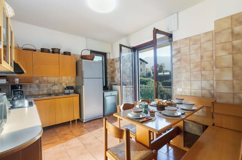 Kitchen and dining area