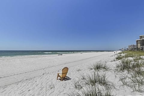 On the beach