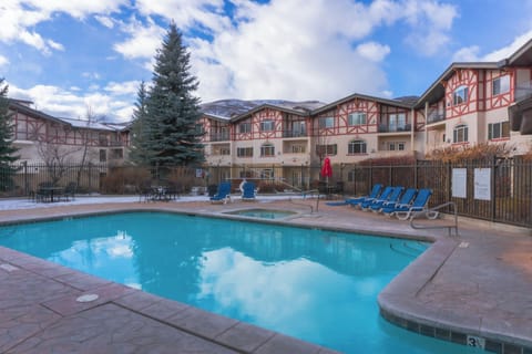 Indoor pool, a heated pool