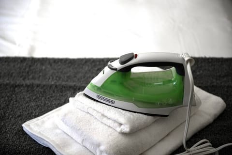 Clothing and folding area, offering all the convenience you need for a comfortable extended stay.