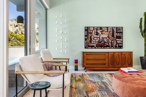 Modern flair touches throughout