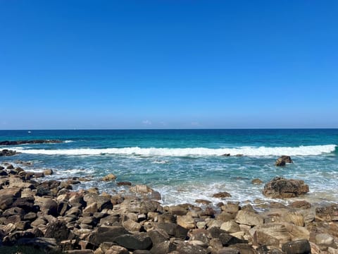 Beach nearby, beach towels