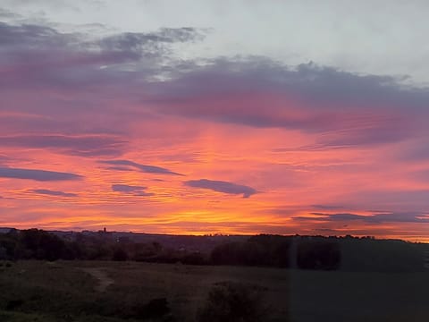 Sunset from the flat | Marina Views, Morpeth