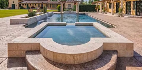 Dive into pure bliss with a refreshing plunge into the pool or soothing spa