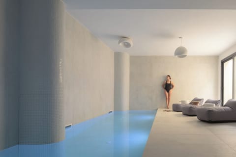 Indoor pool, outdoor pool