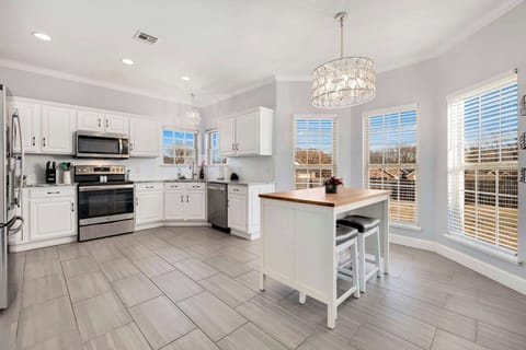 Our kitchen is fully stocked!