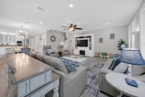 Living area on first floor