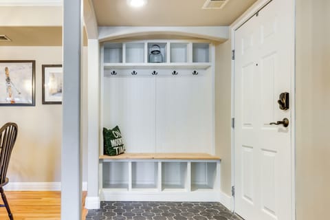Built-In Ski Gear Storage