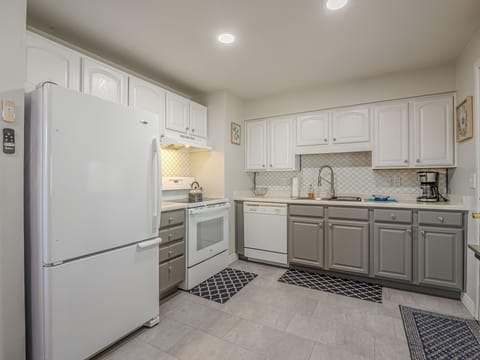 The kitchen is a dream with lots of space and well stocked with all the essentials.