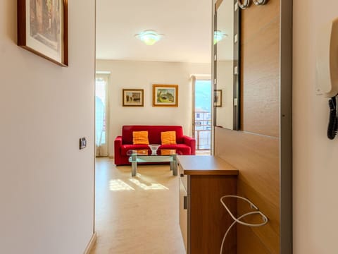 Interior Design, Flooring, Furniture, Wood, Floor, Ceiling, Room, Lighting, Apartment, Table