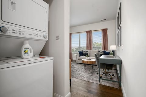 You'll love the convenience of having a washer/dryer inside your apartment.