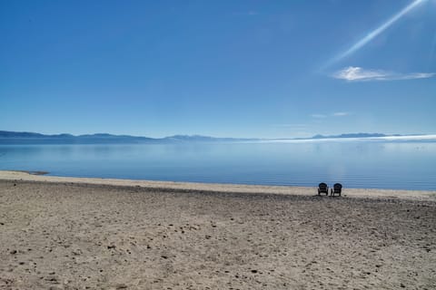 Tahoe Vista Vacation Rental | 1BR | 1.5BA | 265 Sq Ft | Steps to Enter