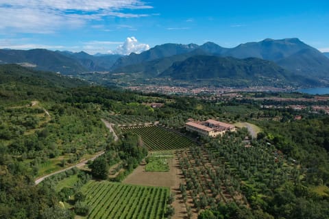 Puegnago is surronded by lake, hills and mountains