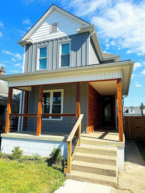 Front view of our newly renovated house!