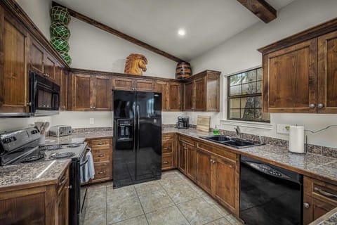 Fully equipped kitchen ready for your inner chef.