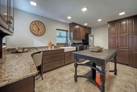 Enjoy preparing meals in our modern, well-stocked kitchen.
