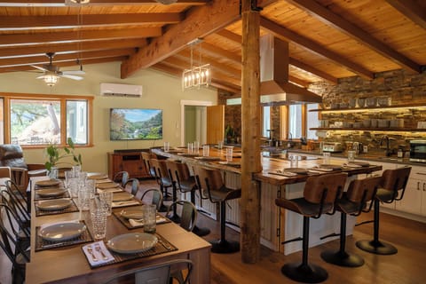 Set up for a 20 person dinner