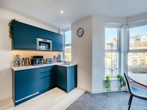 Kitchen | Pier View - Eden Bay Serviced Apartments, Morecambe
