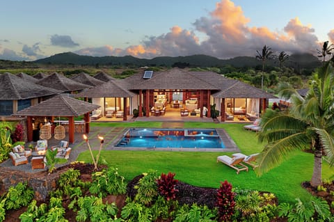 Bask in tropical paradise views from this stunning aerial perspective.