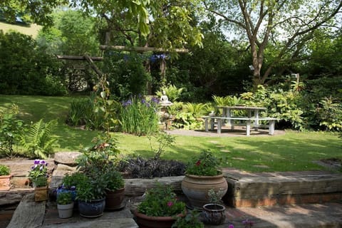 The garden at St Anne's B and B