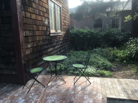 Brick patio and walkway