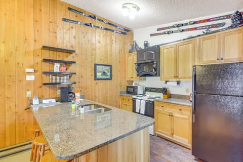 Kitchen | Bar Seating | Drip Coffee Maker | Toaster | Cooking Basics