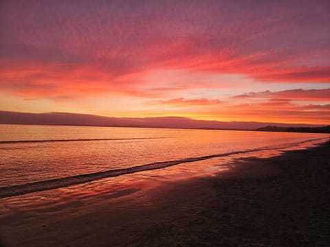 stunning sunrise from north end of beach