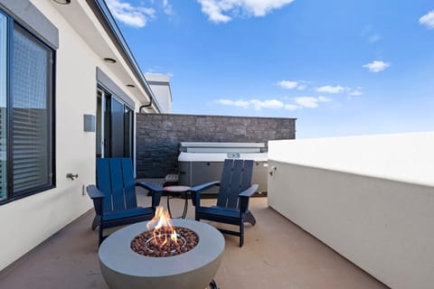 Terrace with Hot tub