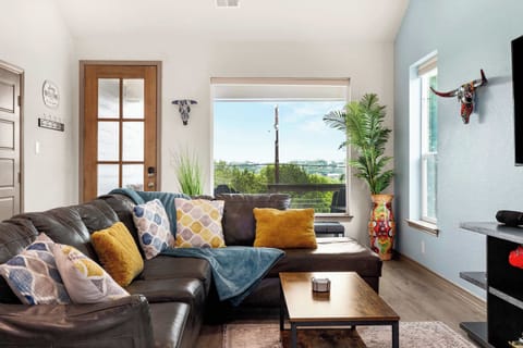 Spacious living room with a welcoming vibe.