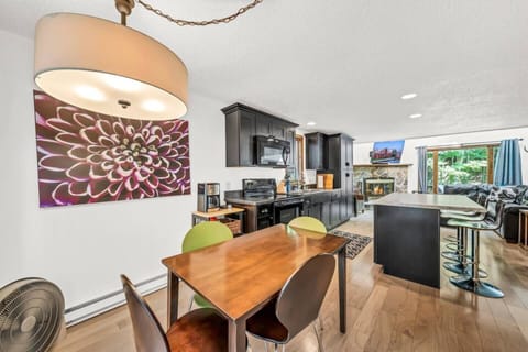 Kitchen and dining area