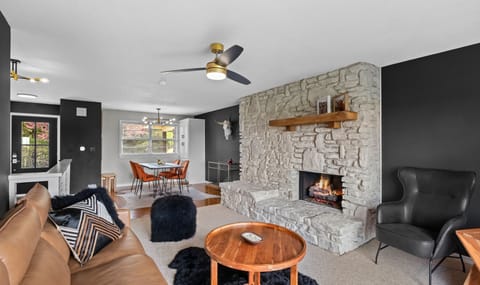 A cozy area built for stories, not streaming. 