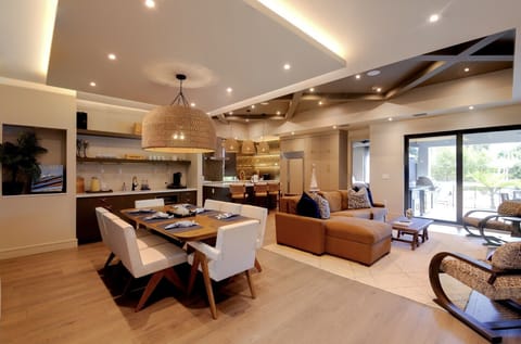 Open concept living space