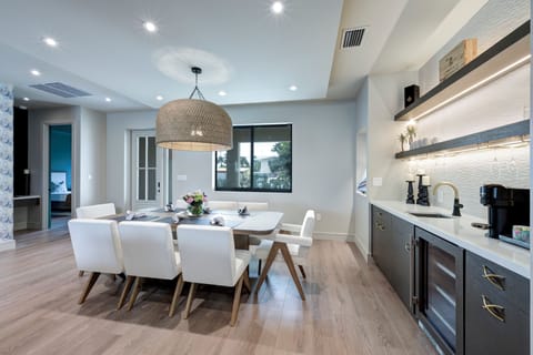 Dining room area for 8